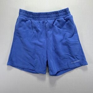 GOLDHINGE Royal Blue Sweat Shorts Elastic Waist‎ Size L